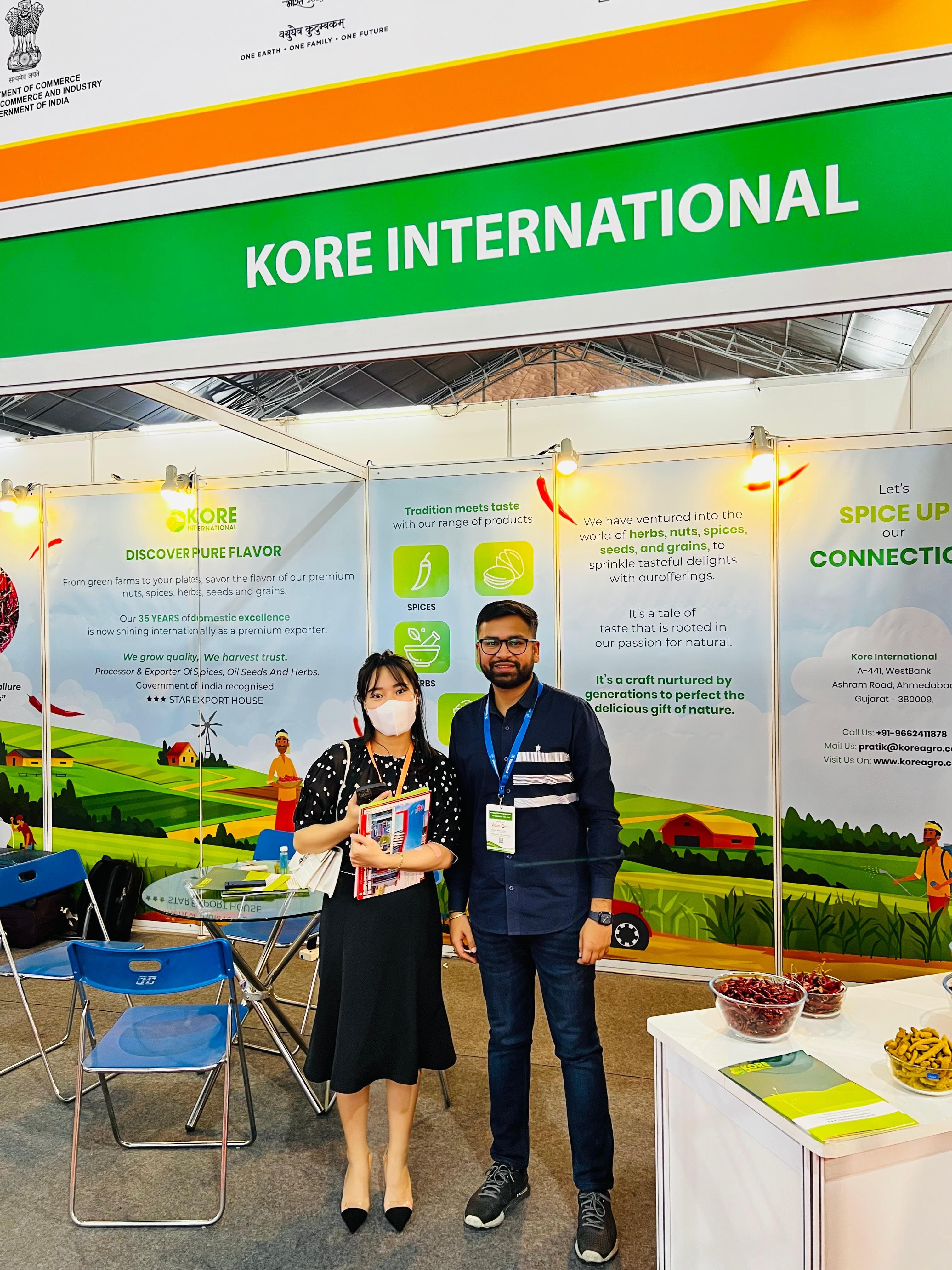 Kore International trade exhibition and academy moment 21